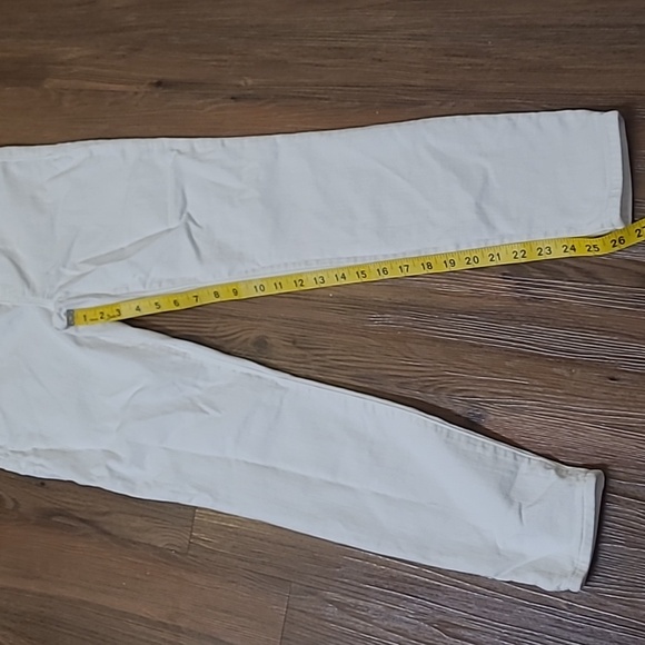 J. Crew women's Cream Chinos perfec for pregnant women,s‎ zise 26 - Picture 6 of 10